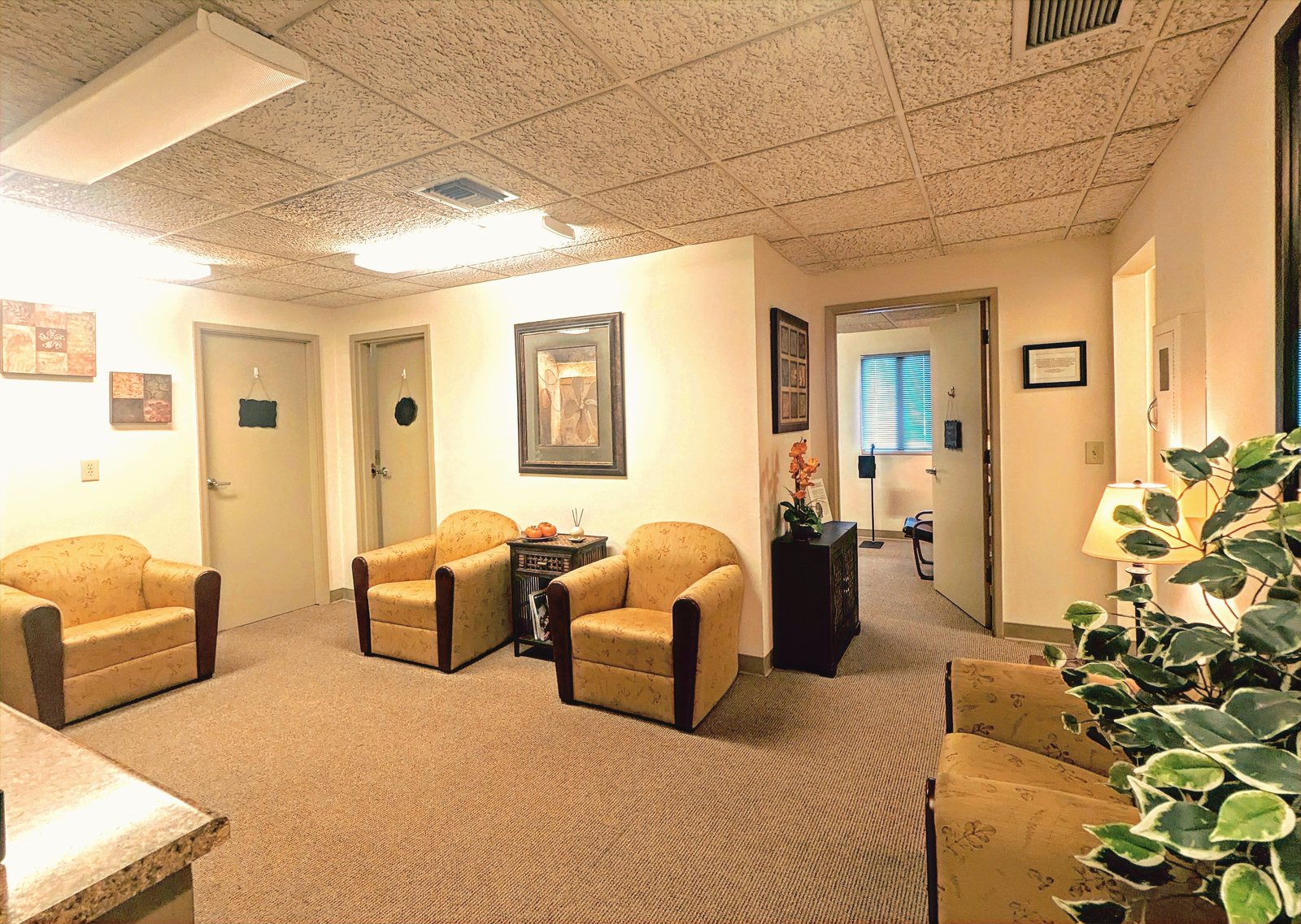 The Santa Rosa waiting room